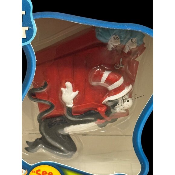 Kurt Adler Dr. Seuss Set of 3 The Cat In The Hat Movie 2003 Holiday Ornaments - Picture 3 of 11